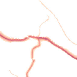 Daytime road noise heatmap for SK22 3AS