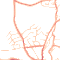 Daytime road noise heatmap for SK22 3BU