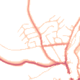 Daytime road noise heatmap for SK22 3DN
