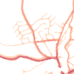 Daytime road noise heatmap for SK22 3DW