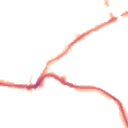Night-time road noise heatmap for SK22 3JN
