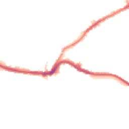 Night-time road noise heatmap for SK22 3JS