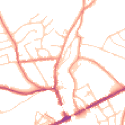 Daytime road noise heatmap for SK22 4AH