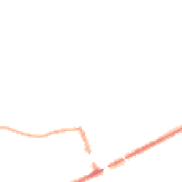Night-time road noise heatmap for SK22 4AH