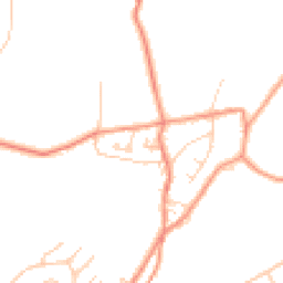 Daytime road noise heatmap for SK22 4EA