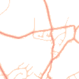 Daytime road noise heatmap for SK22 4EH