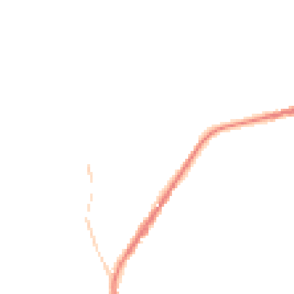 Night-time road noise heatmap for SK22 4HD