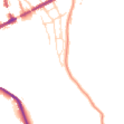 Daytime road noise heatmap for SK22 4PX