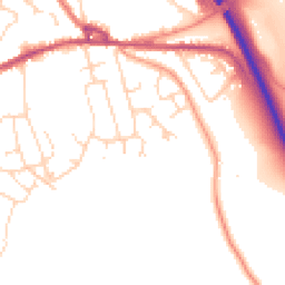 Daytime road noise heatmap for SK23 0DA