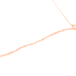 Night-time road noise heatmap for SK23 0EN