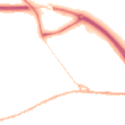 Night-time road noise heatmap for SK23 0HJ
