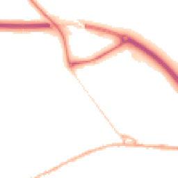 Night-time road noise heatmap for SK23 0HT