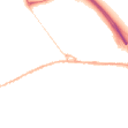 Night-time road noise heatmap for SK23 0JU