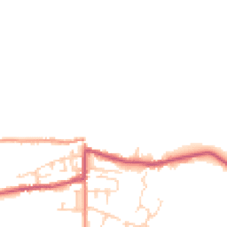 Daytime road noise heatmap for SK23 6AG