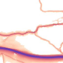 Daytime road noise heatmap for SK23 6DA