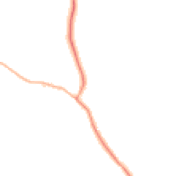 Night-time road noise heatmap for SK23 6DZ