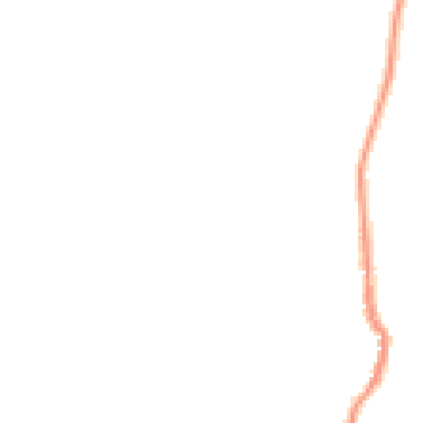 Night-time road noise heatmap for SK23 7BU