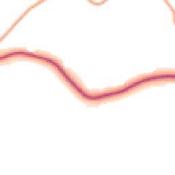 Daytime road noise heatmap for SK23 7EN