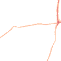Night-time road noise heatmap for SK23 7GQ