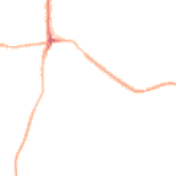 Night-time road noise heatmap for SK23 7GX