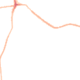 Night-time road noise heatmap for SK23 7JR