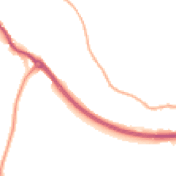 Night-time road noise heatmap for SK23 7NF
