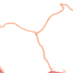 Daytime road noise heatmap for SK23 7NN