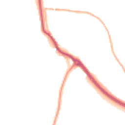 Night-time road noise heatmap for SK23 7PB
