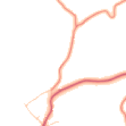 Daytime road noise heatmap for SK23 7RB