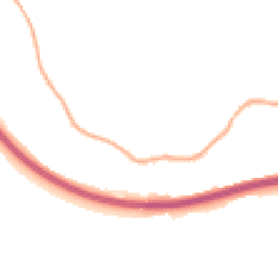 Night-time road noise heatmap for SK23 7RH