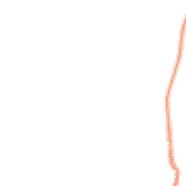 Night-time road noise heatmap for SK23 7RS