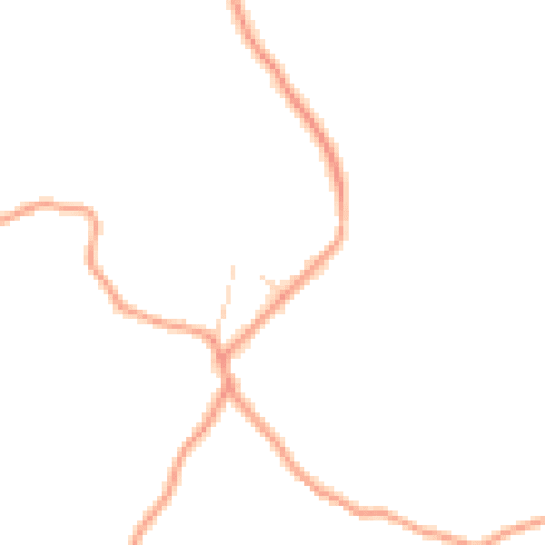 Daytime road noise heatmap for SK23 9US