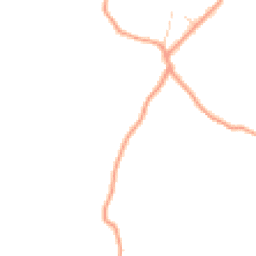 Daytime road noise heatmap for SK23 9UZ