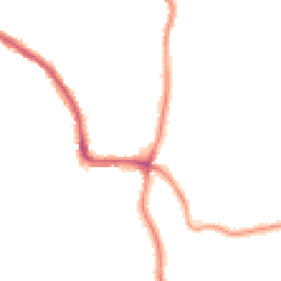 Night-time road noise heatmap for SK6 1DP
