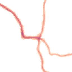 Night-time road noise heatmap for SK6 1DT