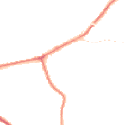 Night-time road noise heatmap for SK6 1ET