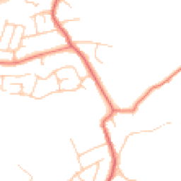 Daytime road noise heatmap for SK6 1JD
