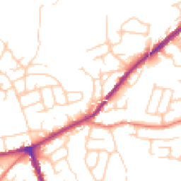 Daytime road noise heatmap for SK6 1RH