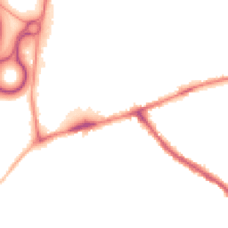 Night-time road noise heatmap for SK6 2AN