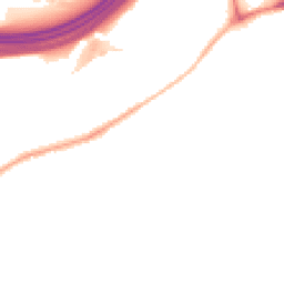 Night-time road noise heatmap for SK6 2BY