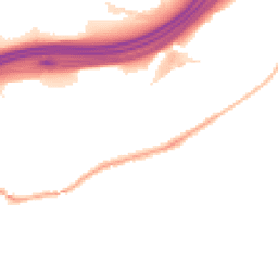 Night-time road noise heatmap for SK6 2EF