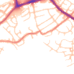 Daytime road noise heatmap for SK6 2HD