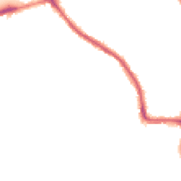 Night-time road noise heatmap for SK6 2LB