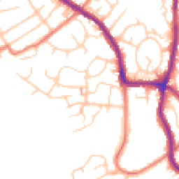 Daytime road noise heatmap for SK6 2LQ