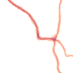Night-time road noise heatmap for SK6 2LU
