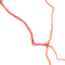 Night-time road noise heatmap for SK6 2NB