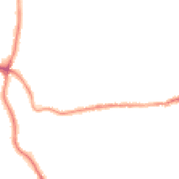 Night-time road noise heatmap for SK6 3AP
