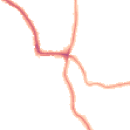 Night-time road noise heatmap for SK6 3AZ