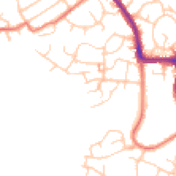 Daytime road noise heatmap for SK6 3DD