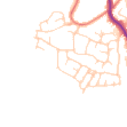 Daytime road noise heatmap for SK6 3EX